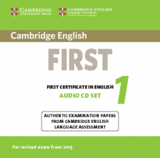 Cambridge English First 1 for Revised Exam from 2015 Audio CDs (2)